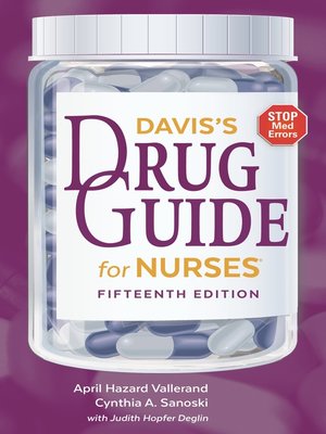 cover image of Davis's Drug Guide for Nurses